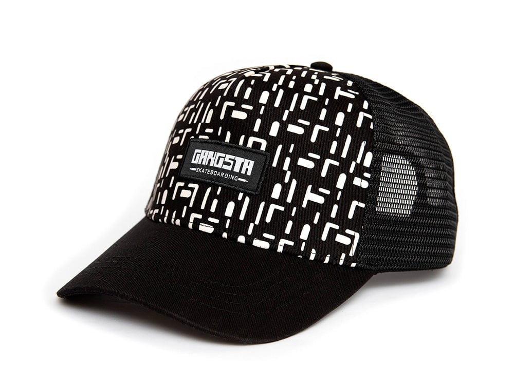 Jockey Trucker Gangsta Letters Unisex Negro