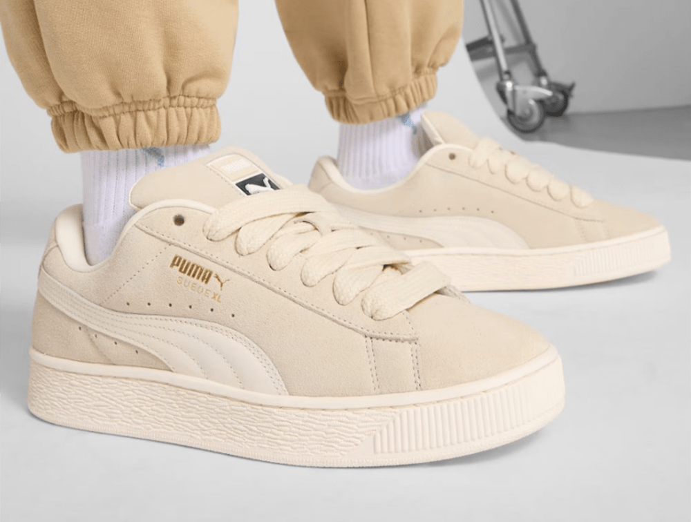 Zapatillas Puma Suede Xl Hombre Beige