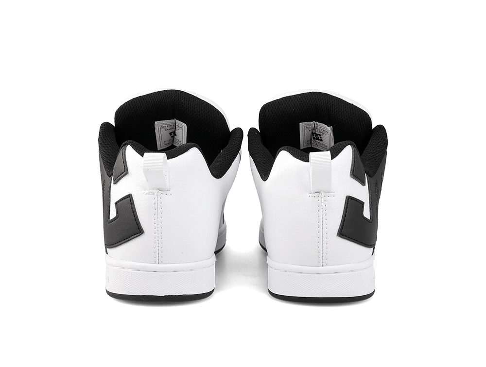 Zapatillas Dc Court Graffik Mujer Blanco