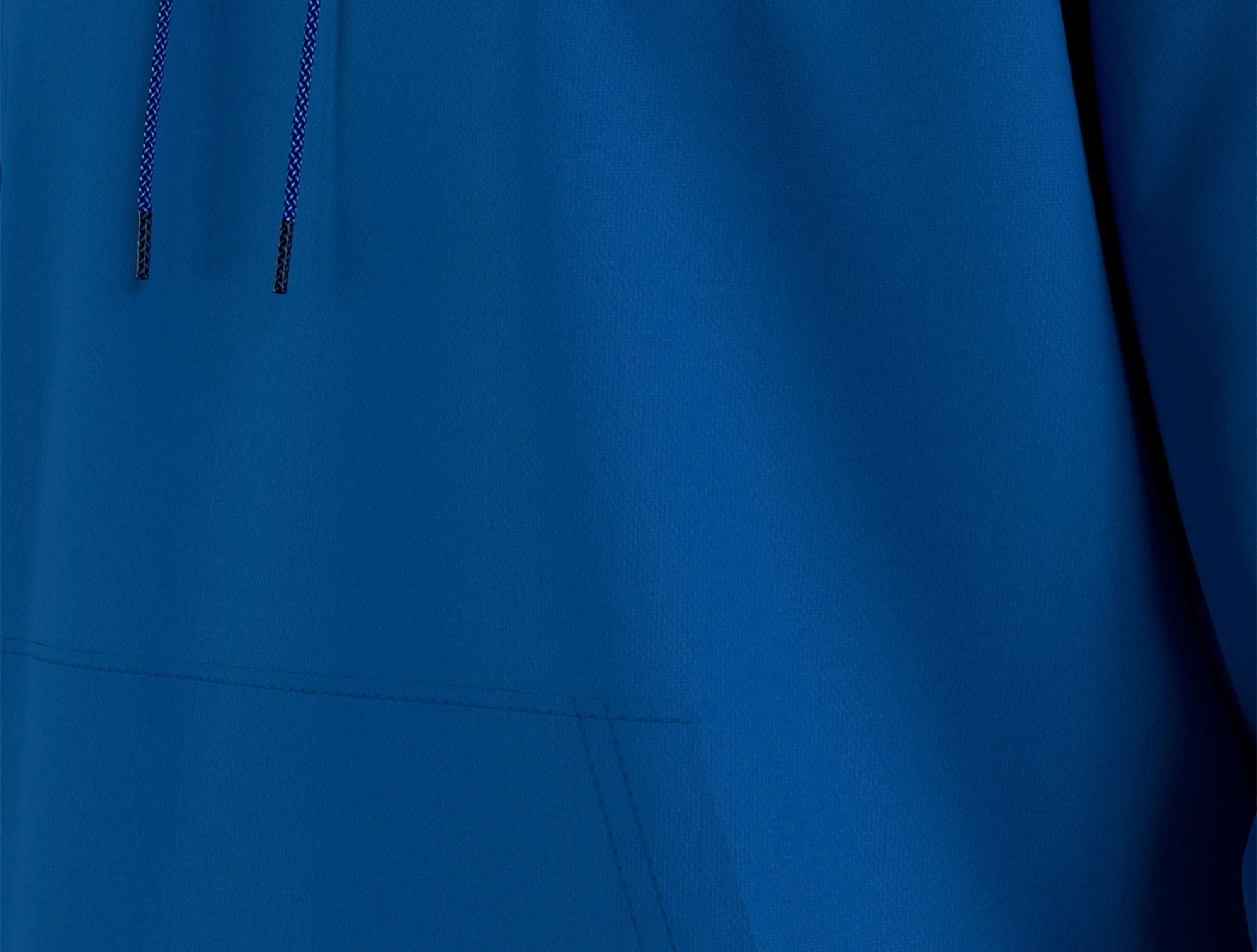 Poleron Cg Tommy Reg Linear Hoodie Hombre Azul