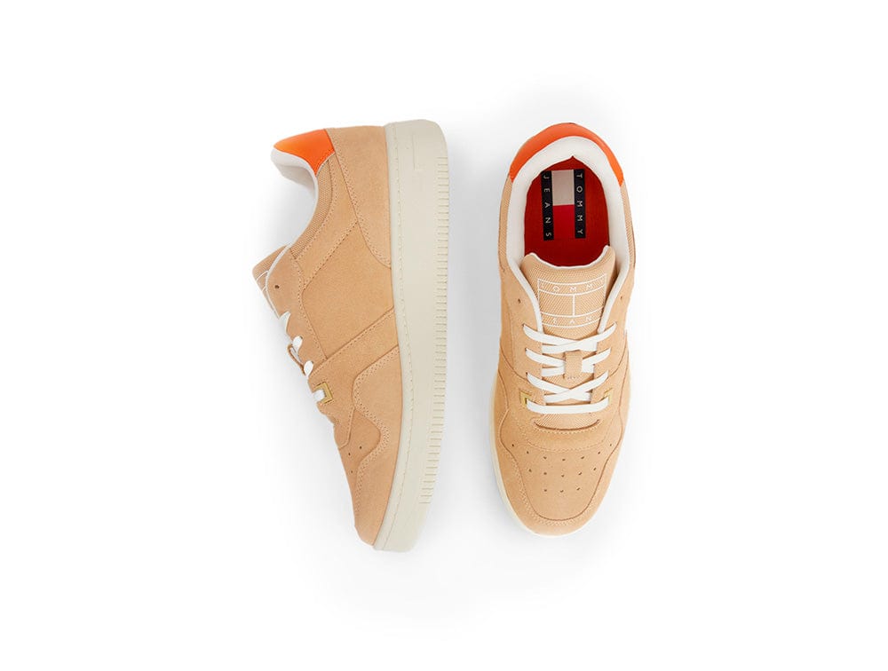 Zapatilla Tommy  Basket Hombre Beige