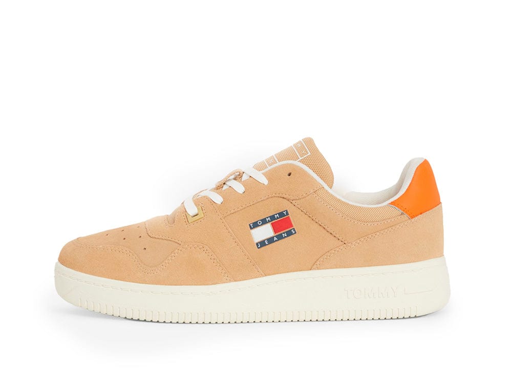 Zapatilla Tommy  Basket Hombre Beige