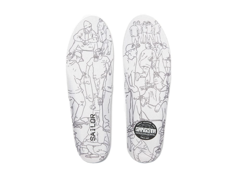 Zapatilla Gangsta Sailor Unisex Negro