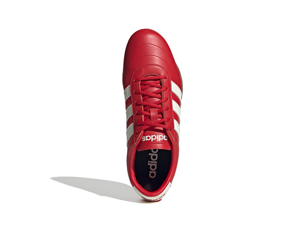 Zapatillas Adidas Grand Court Lo Lth Mujer Rojo