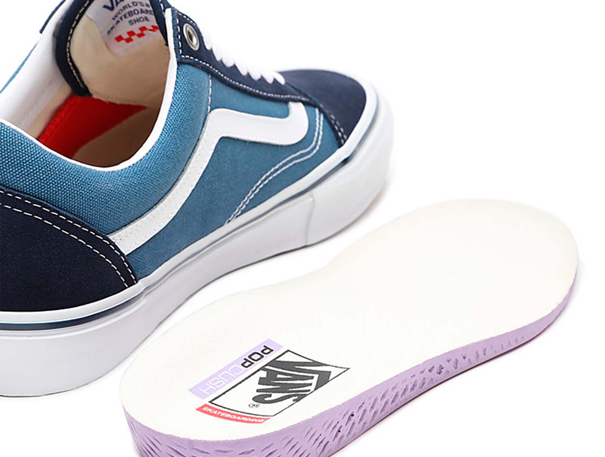 Zapatilla Vans Skate Old Skool Hombre Azul